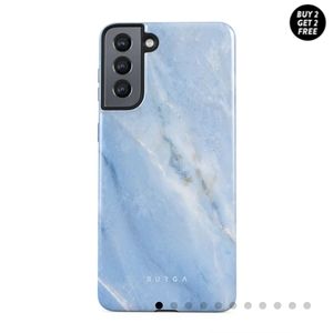 Samsung galaxy S21 Burga case Fluffy clouds WITH POPSOCKET!